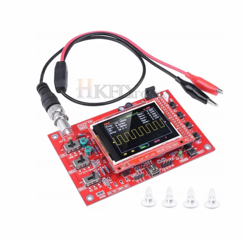 NEW DSO138mini Digital Oscilloscope Kit DIY Learning Pocket-size DSO138 Upgrade Measuring Tool Gauges