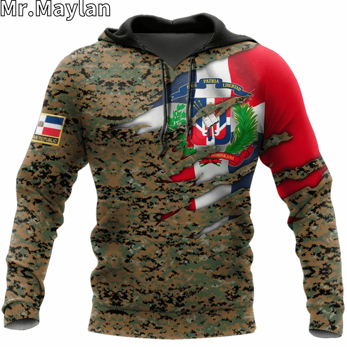 

PERSONALIZED DOMINICAN REPUBLIC Flag 3D Jacket Men/women Hoodie Unisex Casual Streetwear Sweatshirts Pullover Sudadera Hombre-57