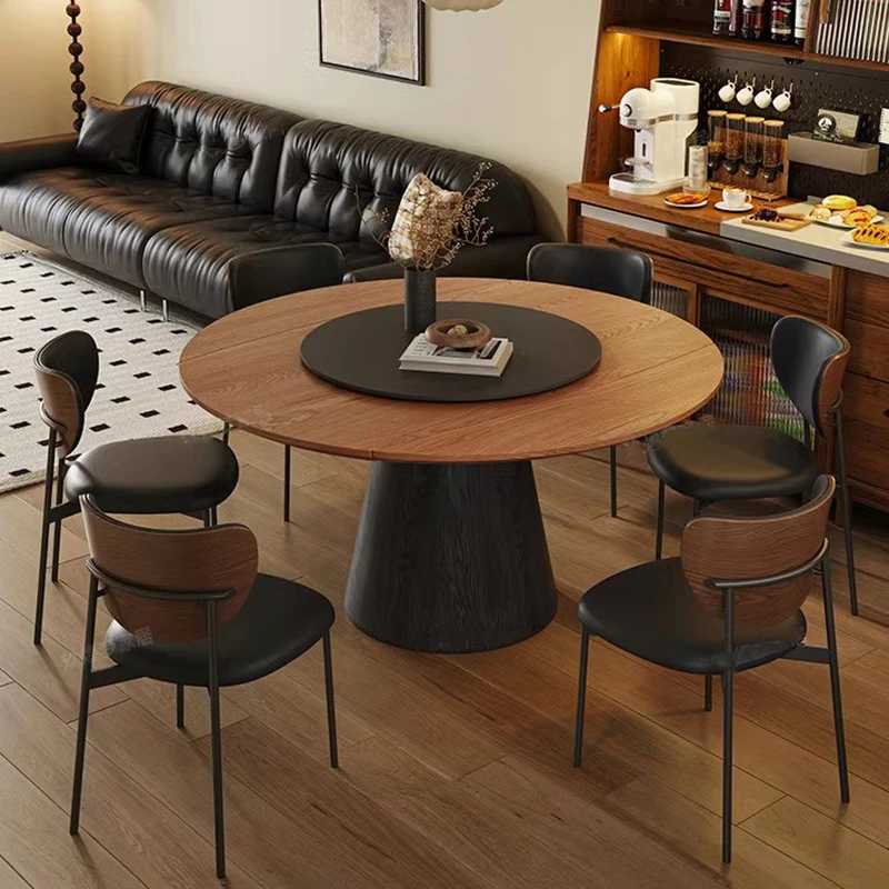 Simple Modern Dining Table Set With Chair Living Room Display Folding Table Space Savers Mesas Plegables Restaurant Furniture