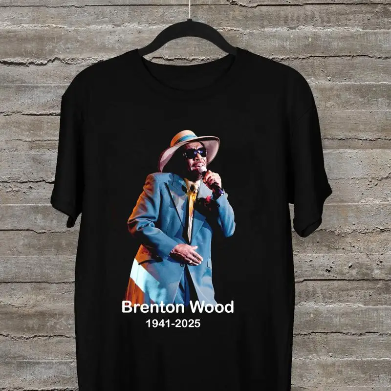 Camiseta RIP Brenton Wood 1941 2025, color negro, todas las tallas, PP198