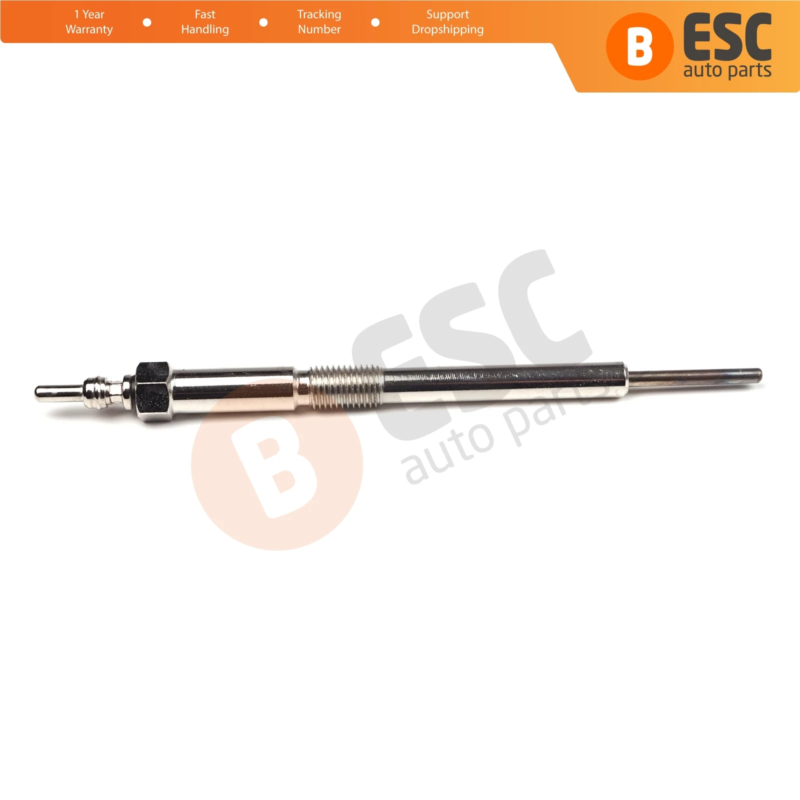 ESC Auto Parts EGP56 1 Piece Heater Glow Plugs GX4161, 12291RBDE01, 12291RL0G01 for Honda 2.2 CDTI Free Shipment Made in Turkey