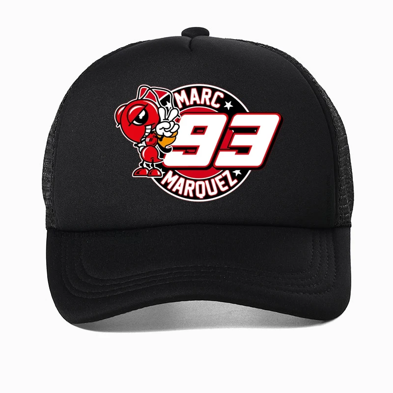 

Men Women for Marquez 93 Baseball Caps Racing Motorcycle Outdoor Sport Running Fishing Sun Hat Mesh breathable Trucker hat Gift