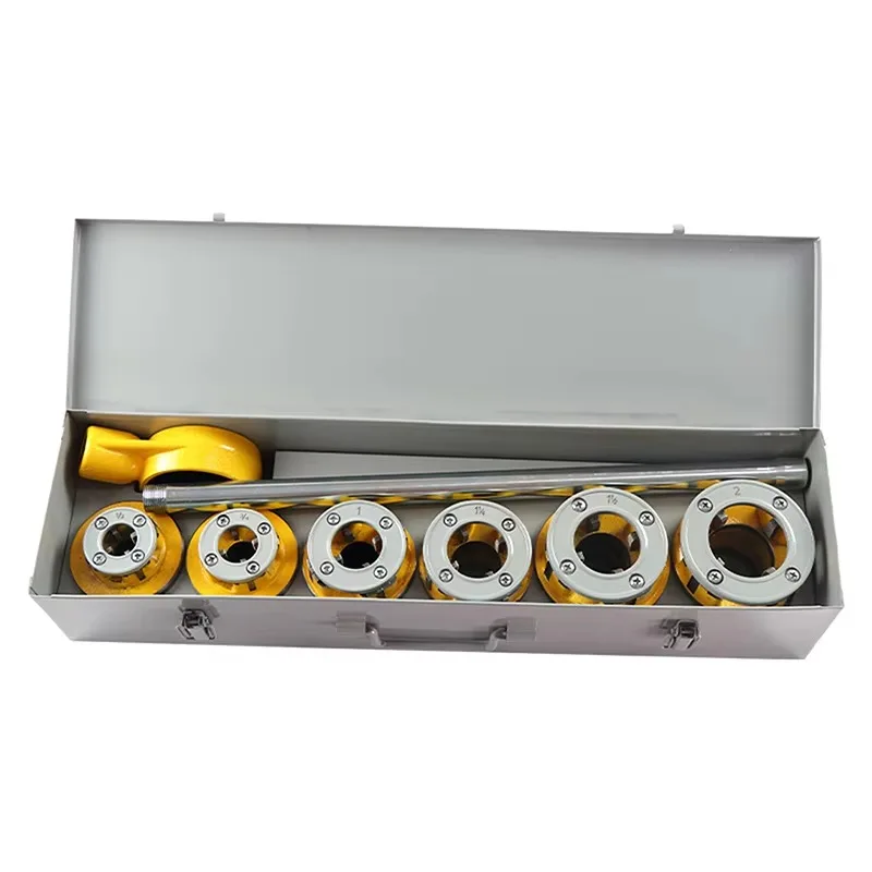 

2026Hongli High Quality Manual Ratchet Threader 12R 1/2 '-2' Hand Tool