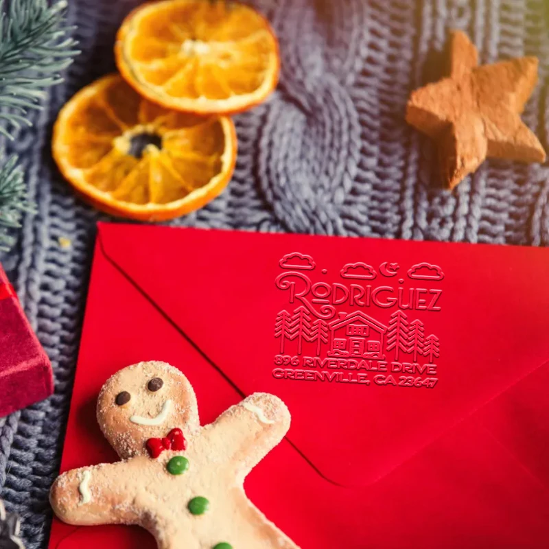 عيد ميلاد سعيد مخصص المزخرف ختم شعار شخصي تصميم شعار خاص لكتب المكتبة بطاقة المعايدة ديكور Crafts بها بنفسك الحرف