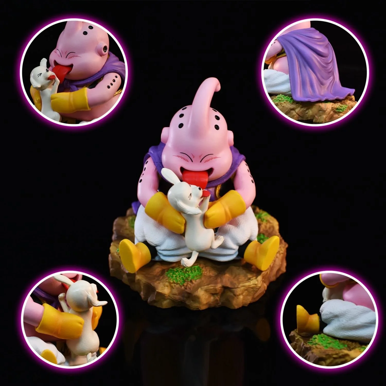 8.5cm Dragon Ball Majin Buu figurines d'anime Q Version Figurine Statue en Pvc Gk modèle jouets décoration à collectionner cadeaux de bureau