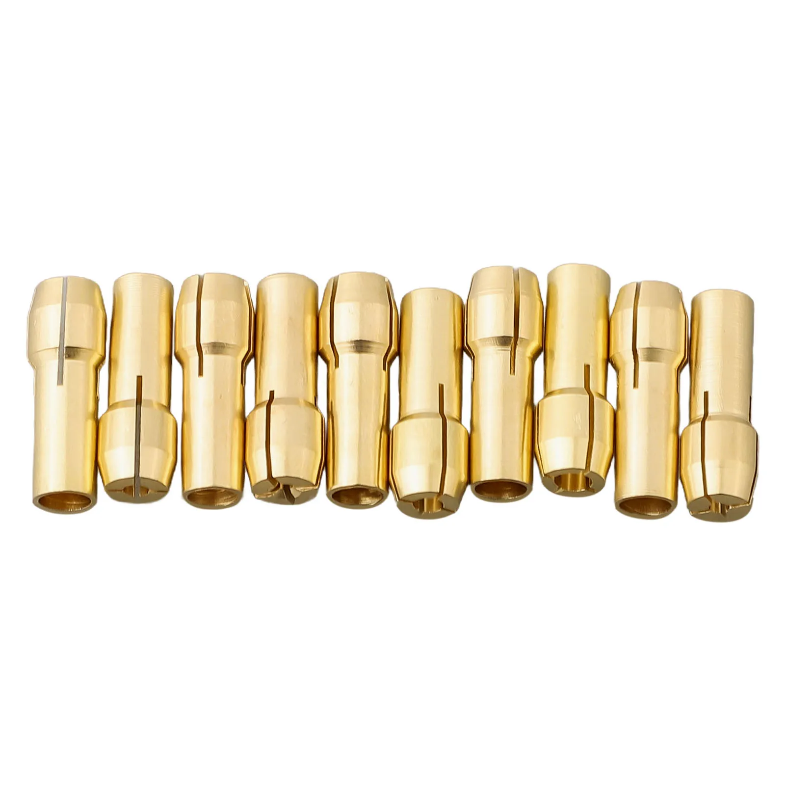 Brass Collet Chuck, 11pcs Mini Drill Set for Power Tools, Compatible with Rotating Tools, Clamping Diameter 0 5 3 2mm