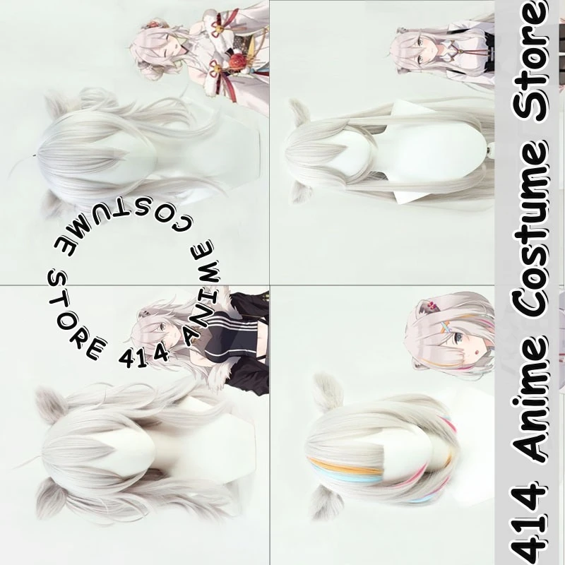 

Game & Anime Shishiro Botan Cosplay Wig hololive VTuber Heat-Resistant Fiber Synthetic Hair