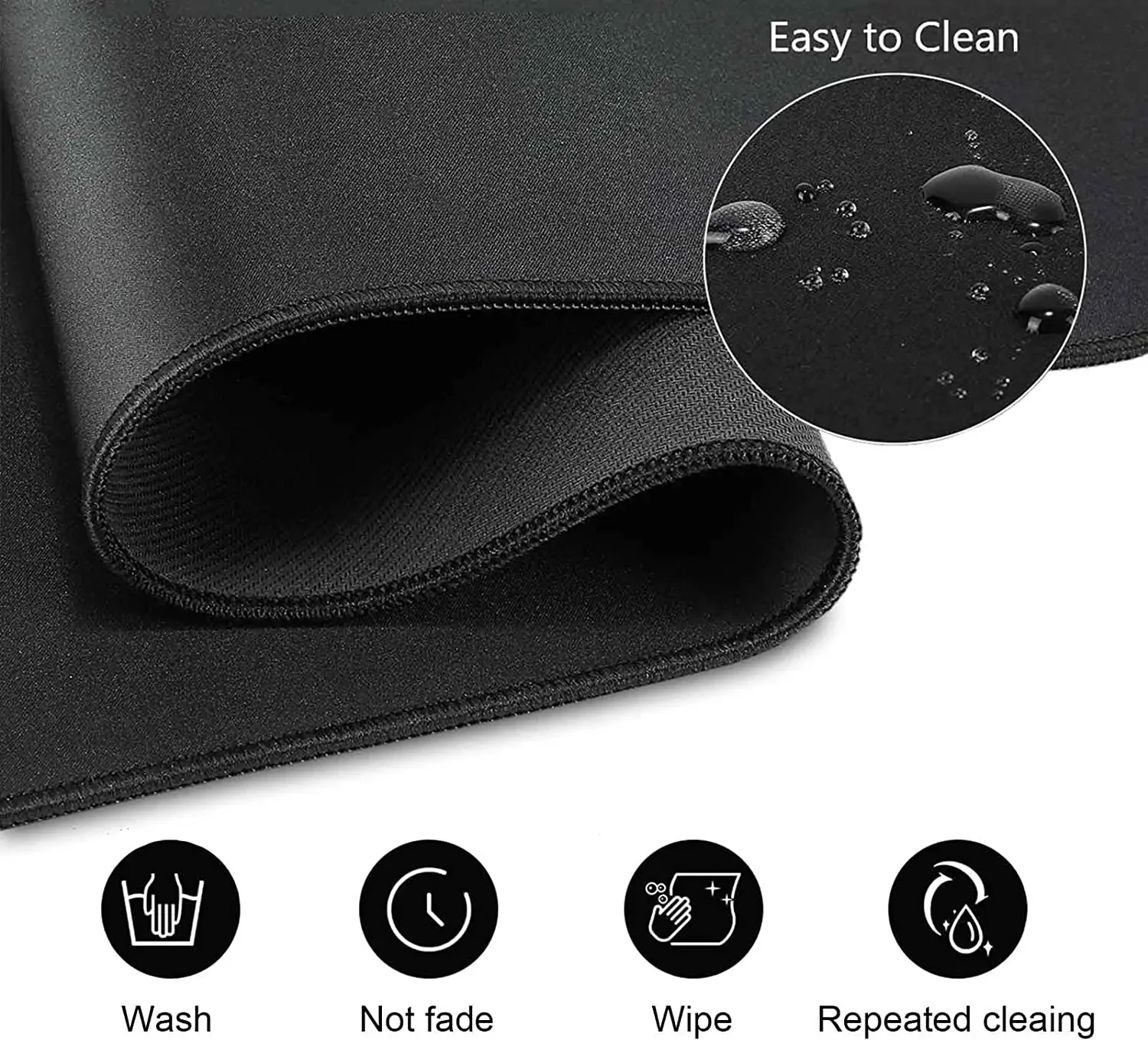 Great Wave XXL Gaming Mouse Pad Purple Minimalist Japanese Desk Mat Cute Gamer Aesthetic Mousepad Extended Non-Slip Rubber Base