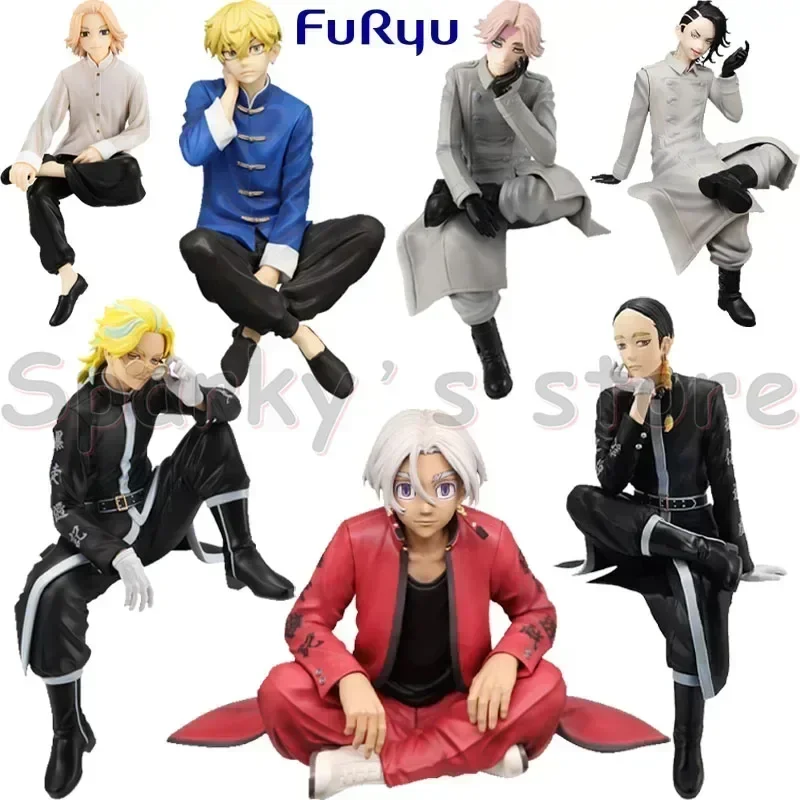 Furyu Original tapón de fideos Tokyo Revengers figura de Anime Sano Manjiro Matsuno Chifuyu figuras de acción de juguete para niños regalos modelo