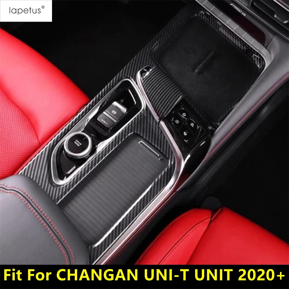 

Car Central Control Shift Gear Panel Frame Knob Head Handle Cover Trim Accessories Interior For CHANGAN UNI-T UNIT 2020 - 2024