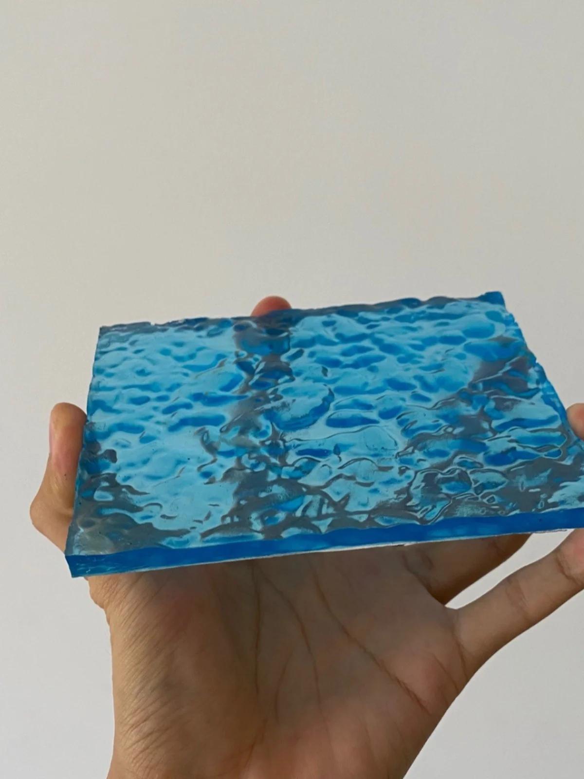 Ocean Scene Resin Micro Model Landscape Decoration Wave Flower Base Display DIY Handmade Craft Static Collectible Toy