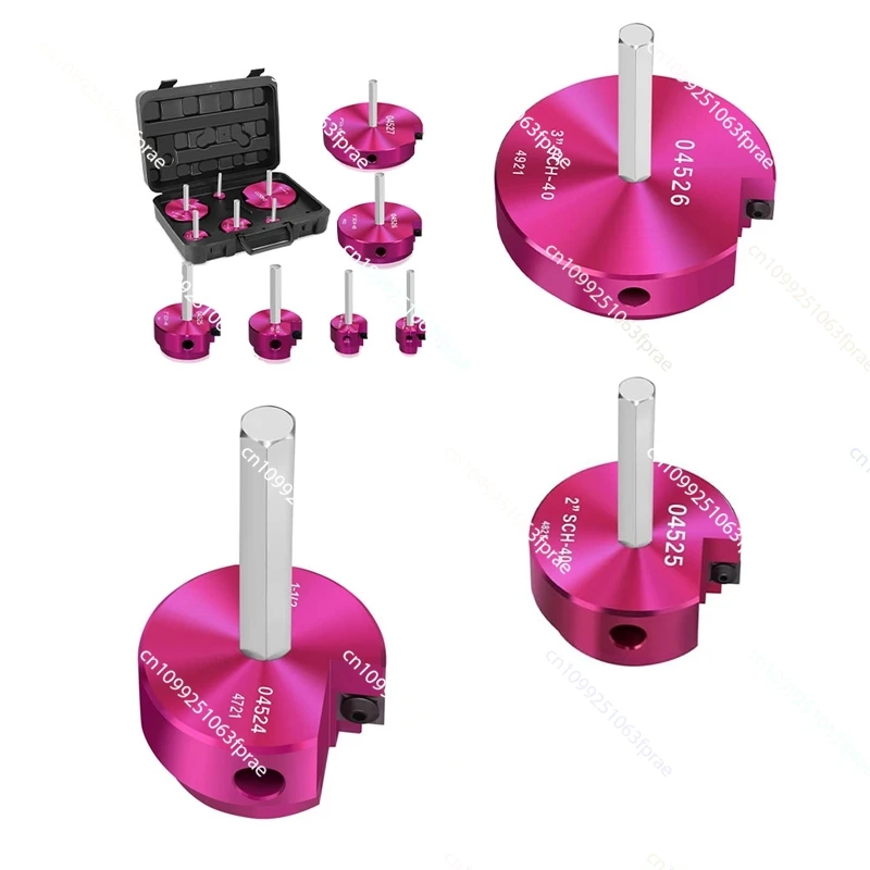 

6PCS PVC Pipe Reamer,PVC Pipe Cleaning Reamer For Pipe Repair Plan Durable Easy Install Easy To Use