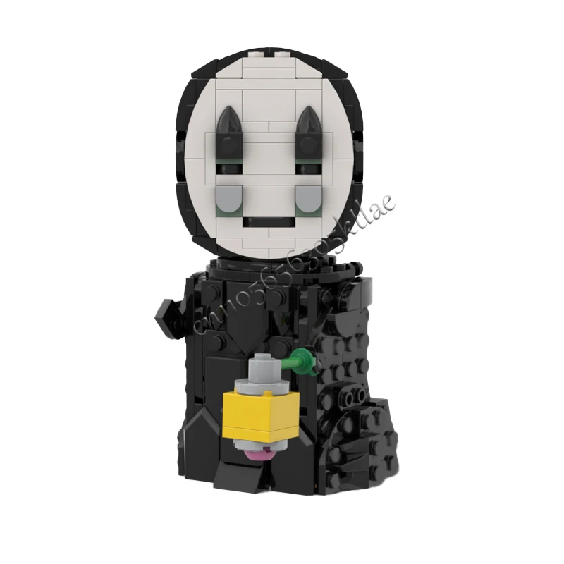 332 ELEMENTY Personalizowane Słynne Modele 31165 Człowiek Bez Twarzy Brickheaded Zestawy DIY Kreatywne Klocki Zabawka do Składania Prezent dla Dzieci Kolekcja