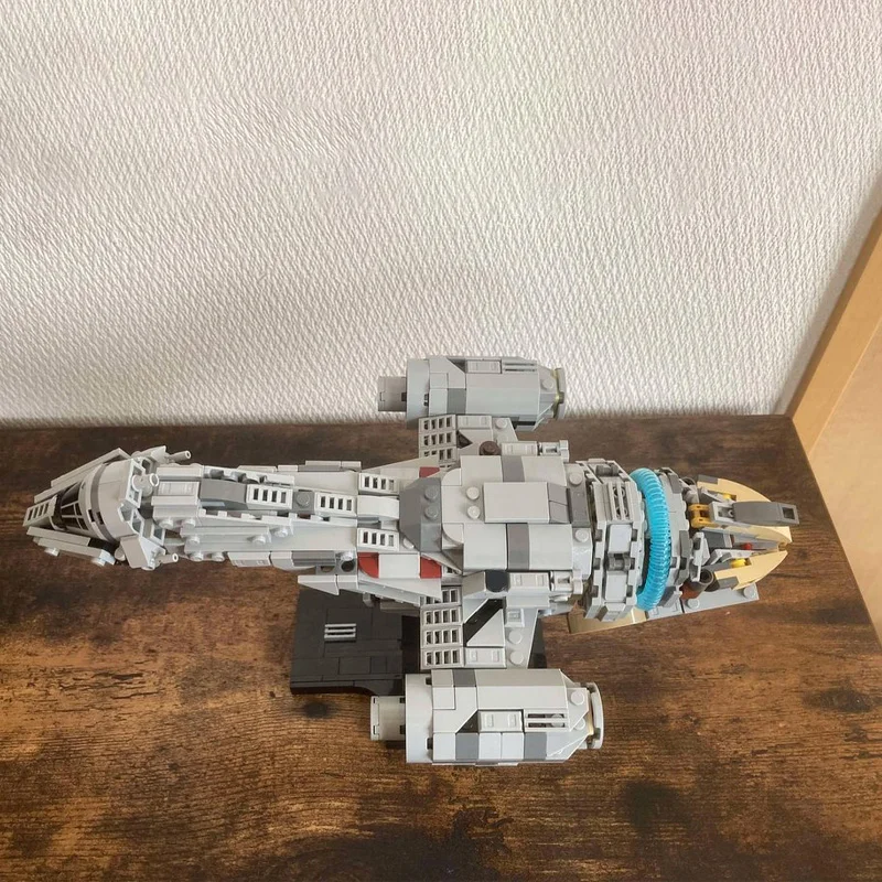 670 PCS MOC Personalizza Star Battle Firefly-Class Serenity Modello in scala midi Building Block Assembly Giocattolo educativo fai da te Regali