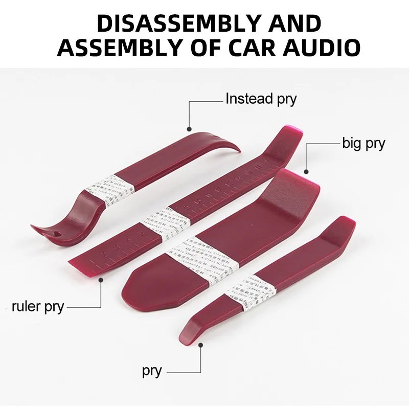 

Car Audio Disassembly Tool Plastic Car Interior Seesaw Conversion Repairing Tool Plastic Pry Bar Crowbar Automobile Nail Puller