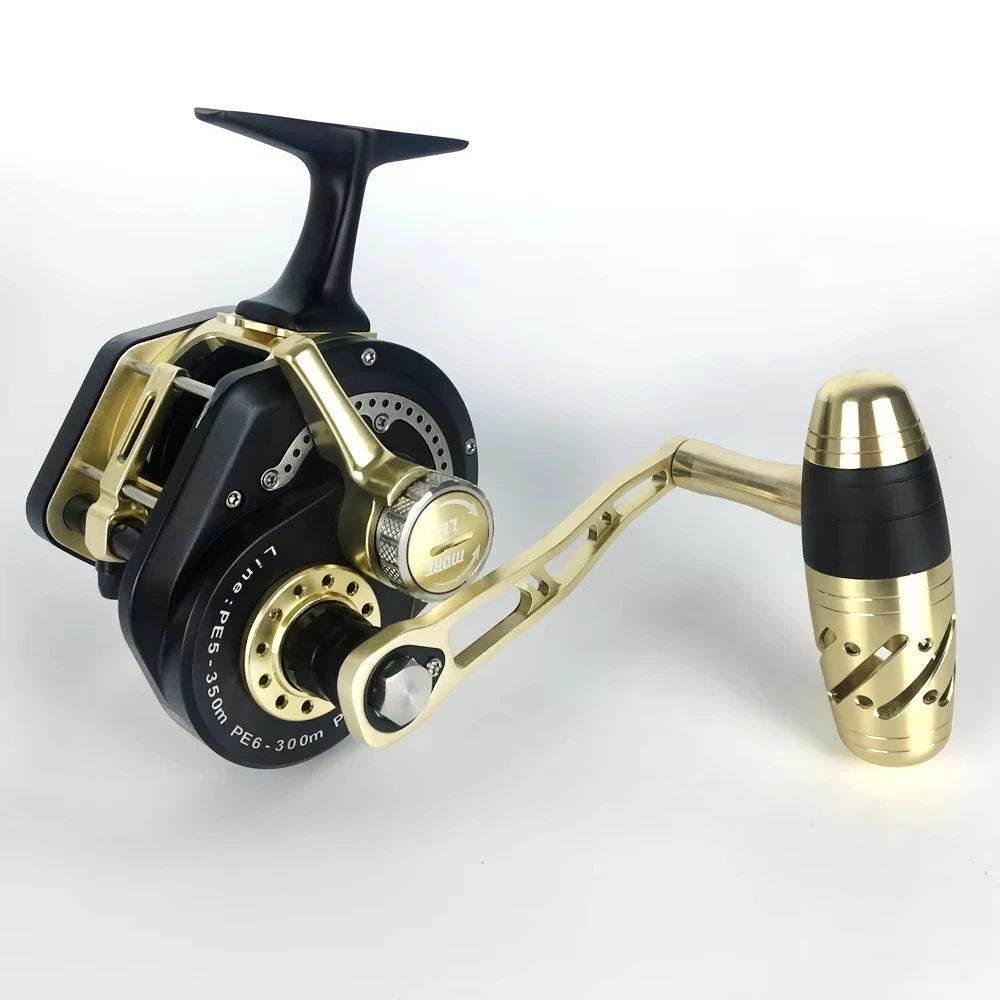 

Saltwater Fishing Slow Jigging Reel Aluminum Full Metal Boat Tuna Fishing Overhead Reel
