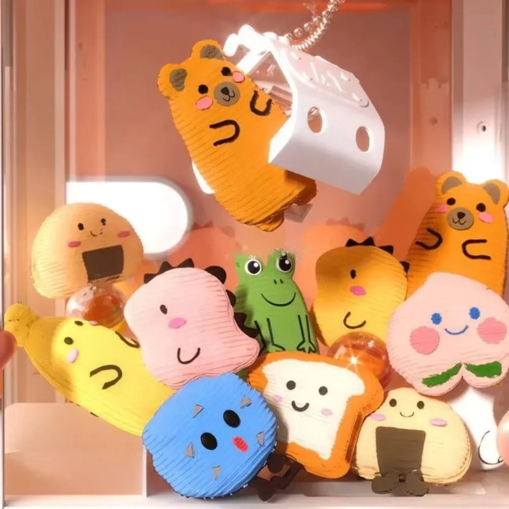 آلة أرنب كرتونية جديدة عشوائية مع آلة استيعاب الموسيقى الخفيفة DIY آلة مخلب صغيرة على شكل أرنب هدية لـ #4