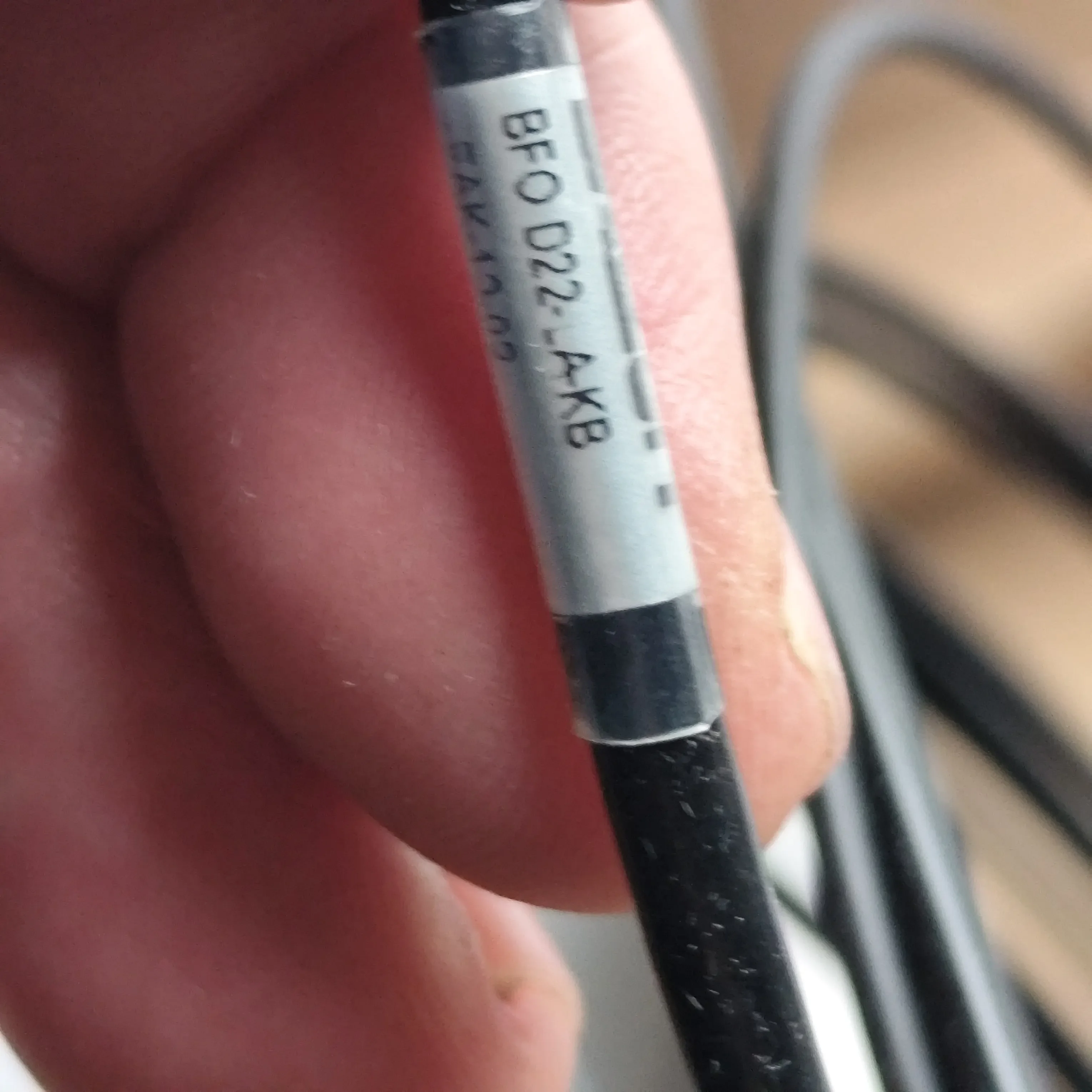 * In Stock * Promotional New Balluff Sensor Cable, Model BFOD22-LA-KB. Same Day Delivery Included.