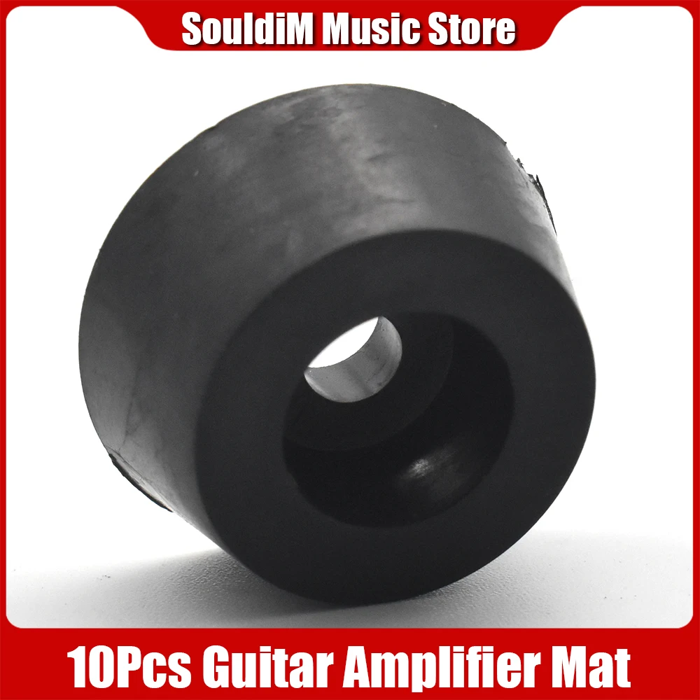 

10Pcs ABS Guitar Amplifier Stand Base Mat Pad for Audio Guitar Amplifier Speaker Guitar AMP Parts