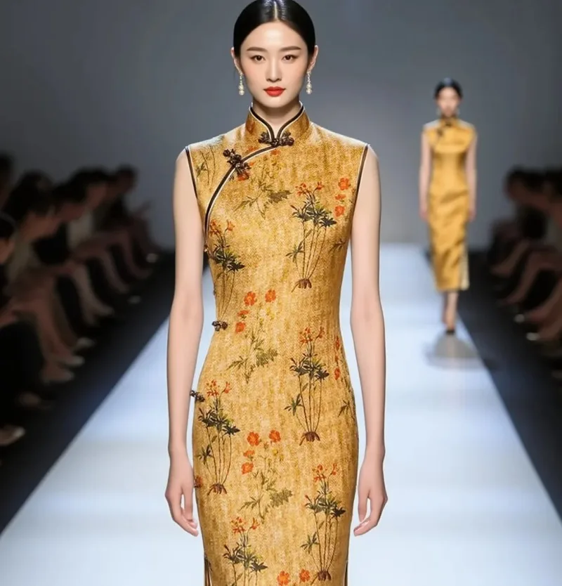 1.Pure Ramie Fabric Printed Plain Weave Lightweight Breathable Cool Skin Friendly Hanfu Dress Material High Quality In Stock Cus