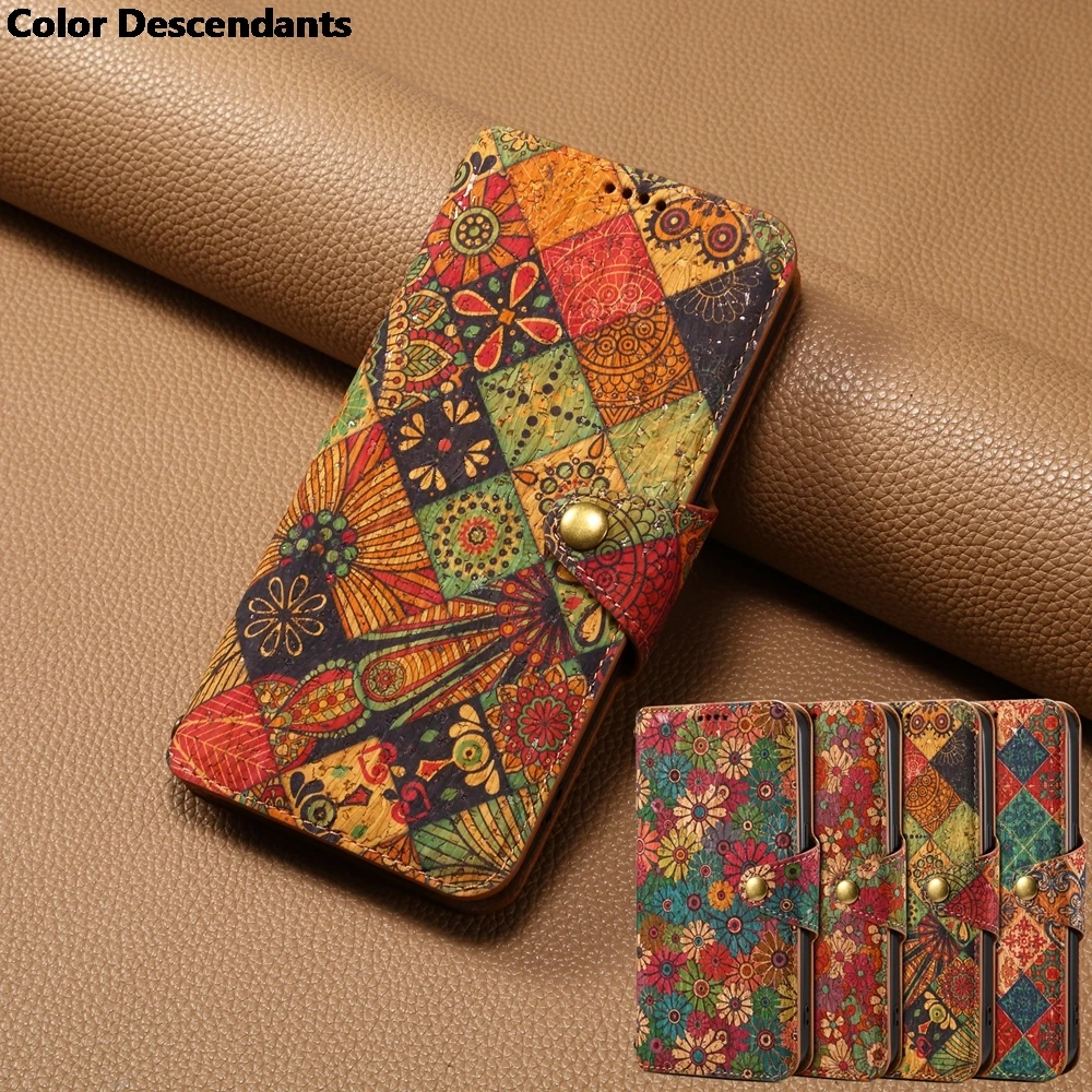 

EUCAGR Luxury Fashion Flower Figure Leather Case For Xiaomi 13T Pro 13Ultra Shockproof Back Cover For Xiaomi 14 Ultra 14Pro