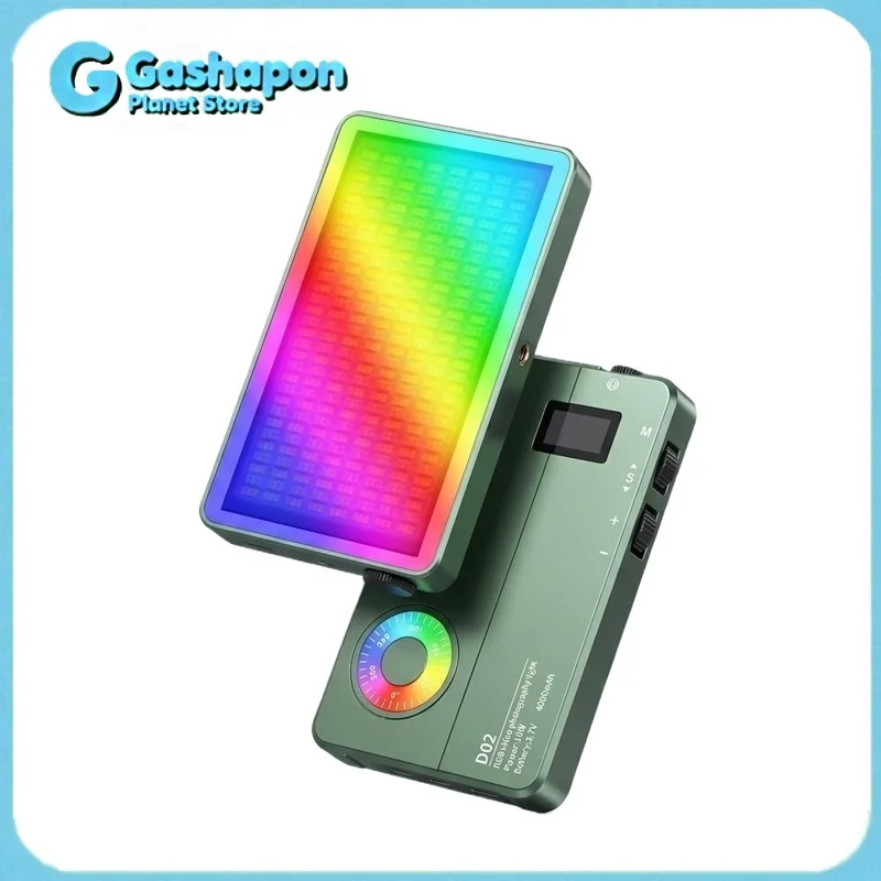 

Led Fill Light 10W Rgb Full Color Led Panel Light Chin Three Warm Cold Colors For Photography Selfie Outdoor Creative Shooting