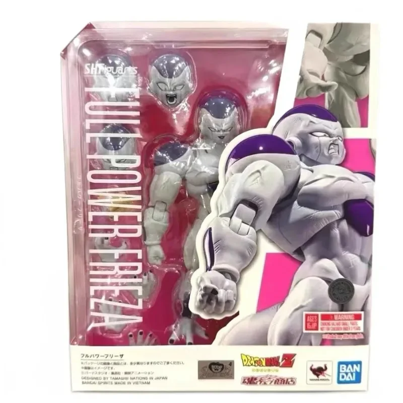 En Stock Original genuino BANDAI S.H.Figuarts SHF Dragon Ball FULL POWER FRIEZA Anime modelo de figuras de acción juguetes colección regalos