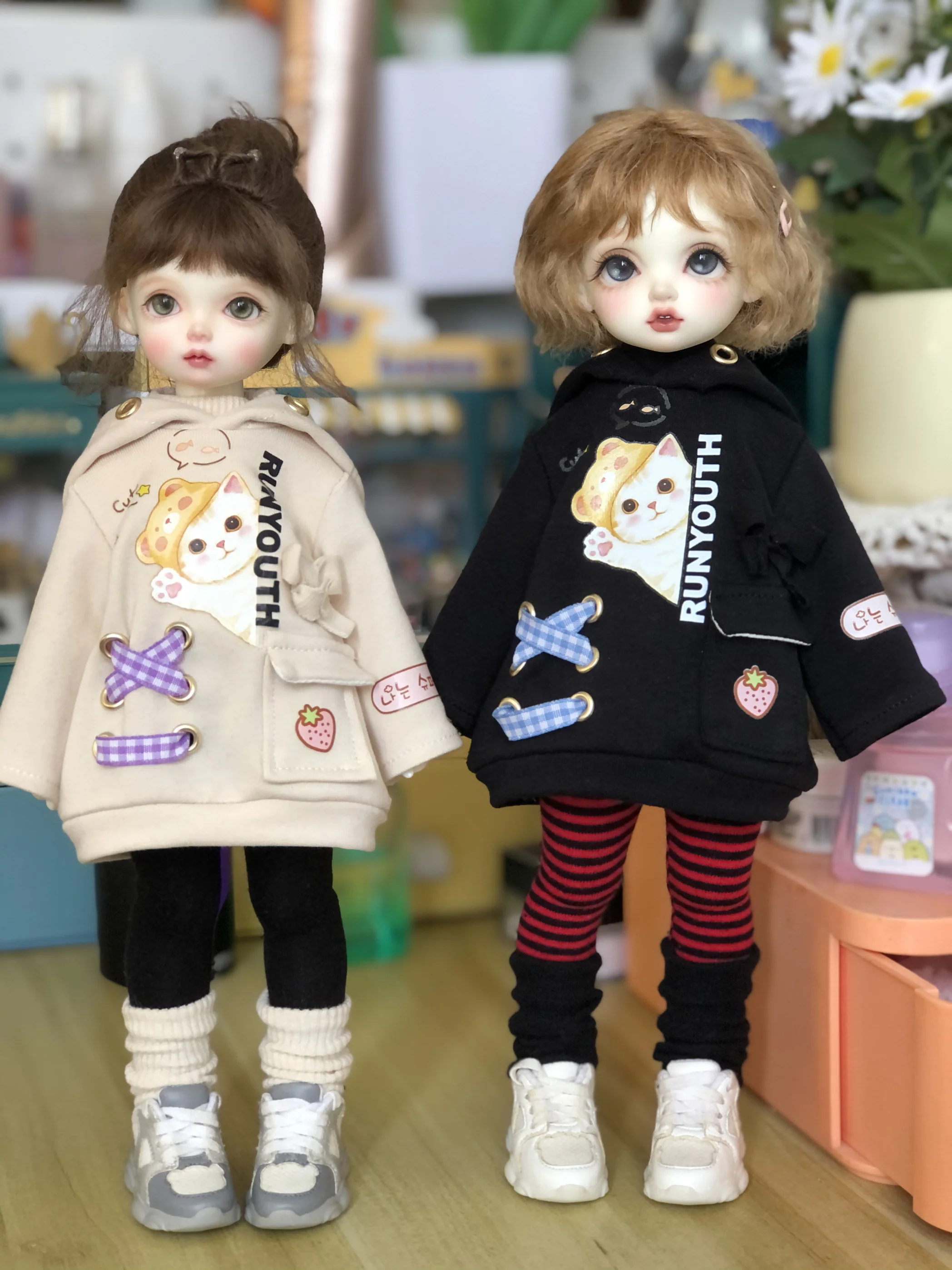 

Одежда для куклы BJD, подходит для размера 1/4, 1/5, 1/6, Женский комплект, Одежда для куклы BJD, аксессуары для кукол 1/4 (3 балла)