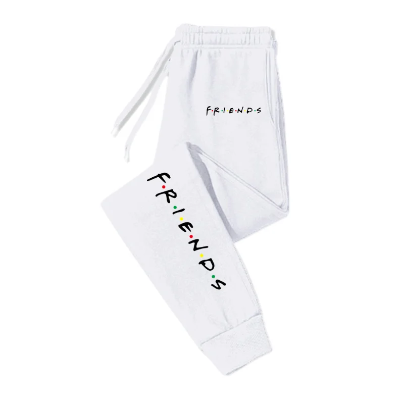 Fashion Brand Friends printing Sweatpants Men Women Simple Fitness Wild Men\'s Trousers Casual Harajuku Pants Male