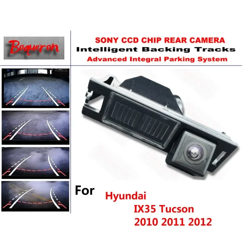 

for Hyundai IX35 Tucson 2010 2011 2012 CCD Car Backup Parking Camera Intelligent Tracks Dynamic Guidance Rear View Camera