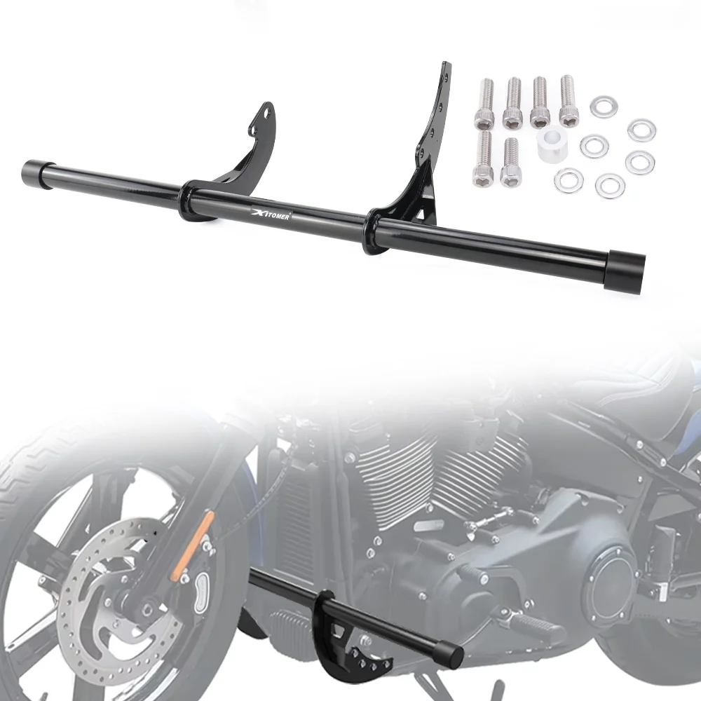 

For Harley Softail Low Rider Street Bob 2018 2019 2020 2021 2022 2023 2024 2025 Motorcycle Highway Peg Crash Bars Crash Cage