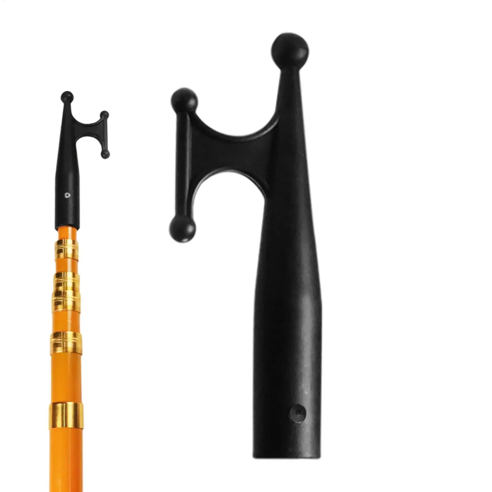 Marine Boat Hook Boat Hooks Rust-Resistant Extension Pole Hook Replacement Lifeboat Tow Hook Accessories for Docking