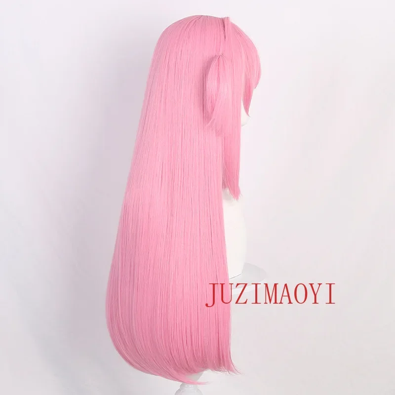 HN8 جودة عالية 80 سنتيمتر Gotou Hitori شعر مستعار تأثيري أنيمي تأثيري الوردي فروة الرأس الشعر مقاومة للحرارة بيروكات صناعية في المخزون + شعر مستعار Ca8...Gf