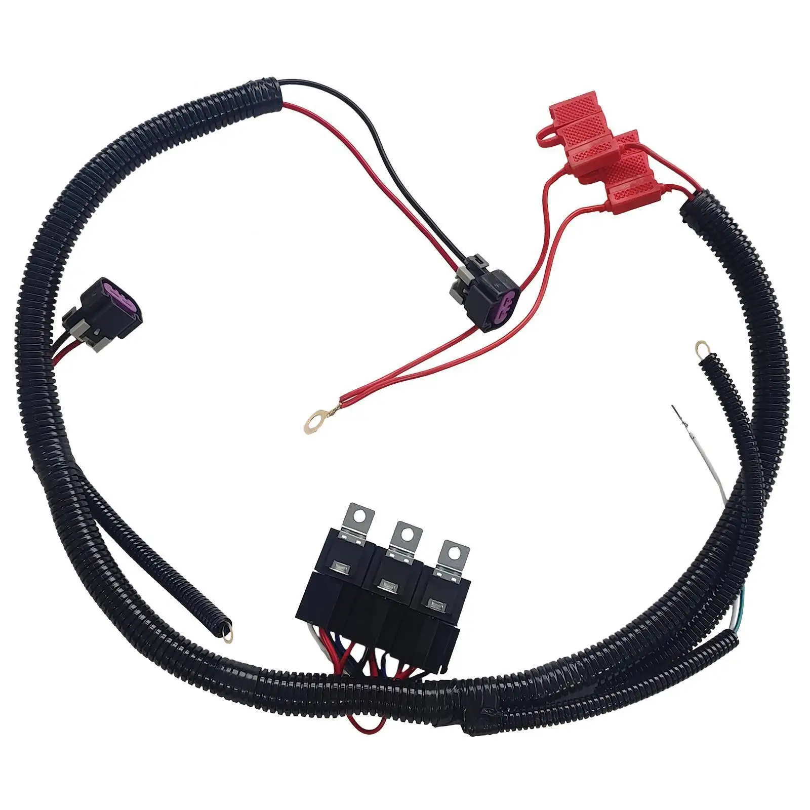 Fits Silverado Sierra Denali Tahoe 99-06 Dual Electric Fan Upgrade Wire Harness