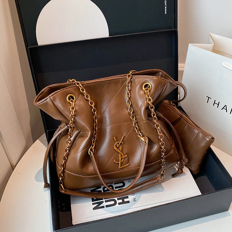 

Высококачественная модная женская винтажная сумка на плечо, роскошная кожаная сумка через плечо, элегантная классическая сумка