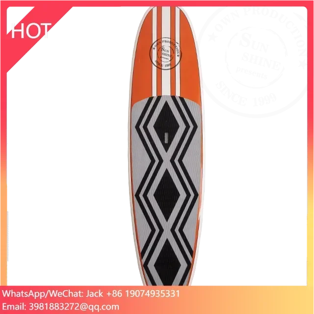 All Round Epoxy Standup Paddle Board Colorful Paddle Surf Board