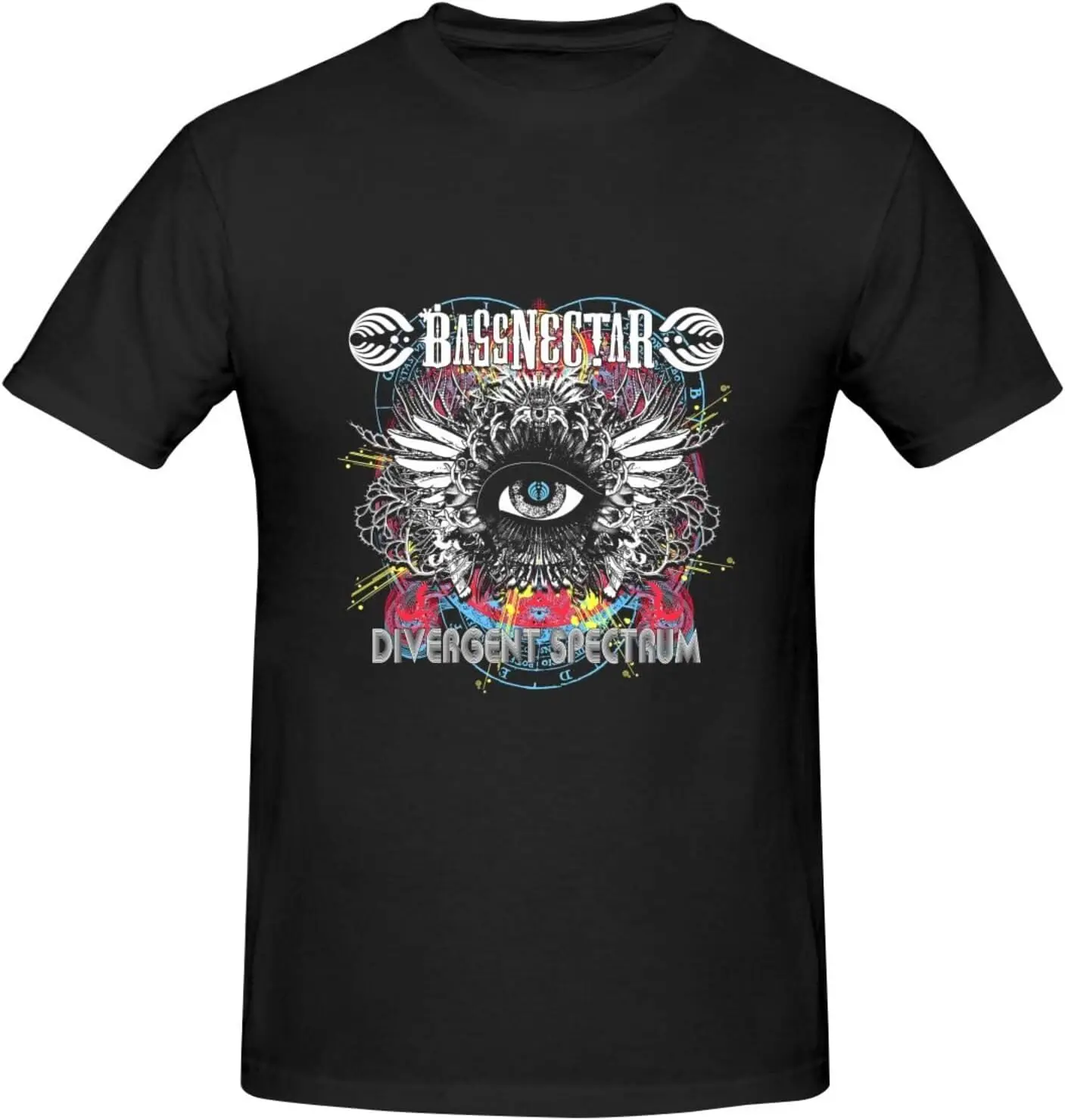 Bassnectar Men's T-Shirt Basic Short Sleeve  Tees High Quality 100%Cotton Short Sleeve