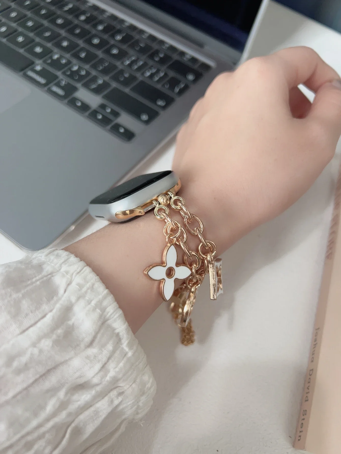 ممتاز سوار فاخر وصلة معدنية لسلسلة سوار ساعة أبل 8/7/6/10/9 40 مللي متر 41 مللي متر 38 مللي متر 42 مللي متر 44 مللي متر 45 مللي متر 46 مللي متر حزام