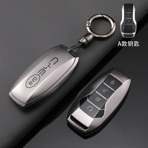 Silver TPU Car Flip Remote Key Case Cover Holder Shell Fob For BYD Song Plus Atto 3 Han EV Tang DM Qin Seal Dolphin Accessories - Image 13