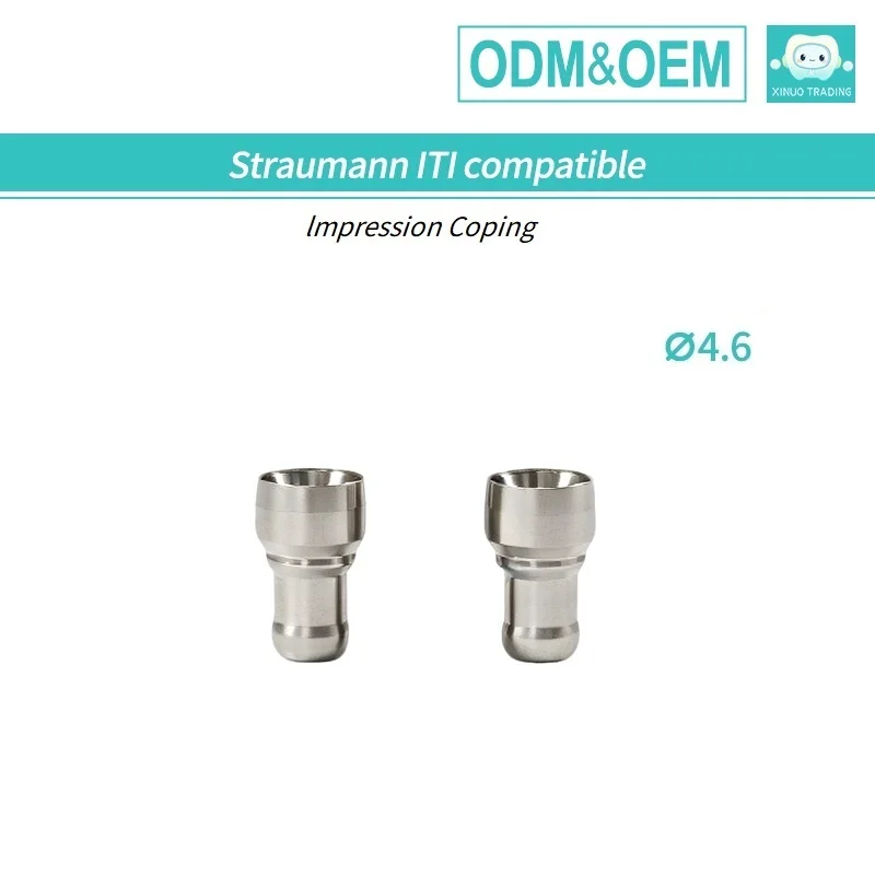 

6set Straumann Multi Unit Abutment Coping Transfer Closed Top Impression Coping for Dental Lab Implant System 24H Fast Shipping