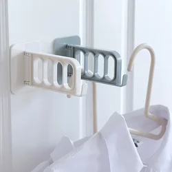 Folding Wall Hanger Hook for Bedroom Kitchen Room Clothes Self-adhesive Hooks Rack Storage Keys Holder