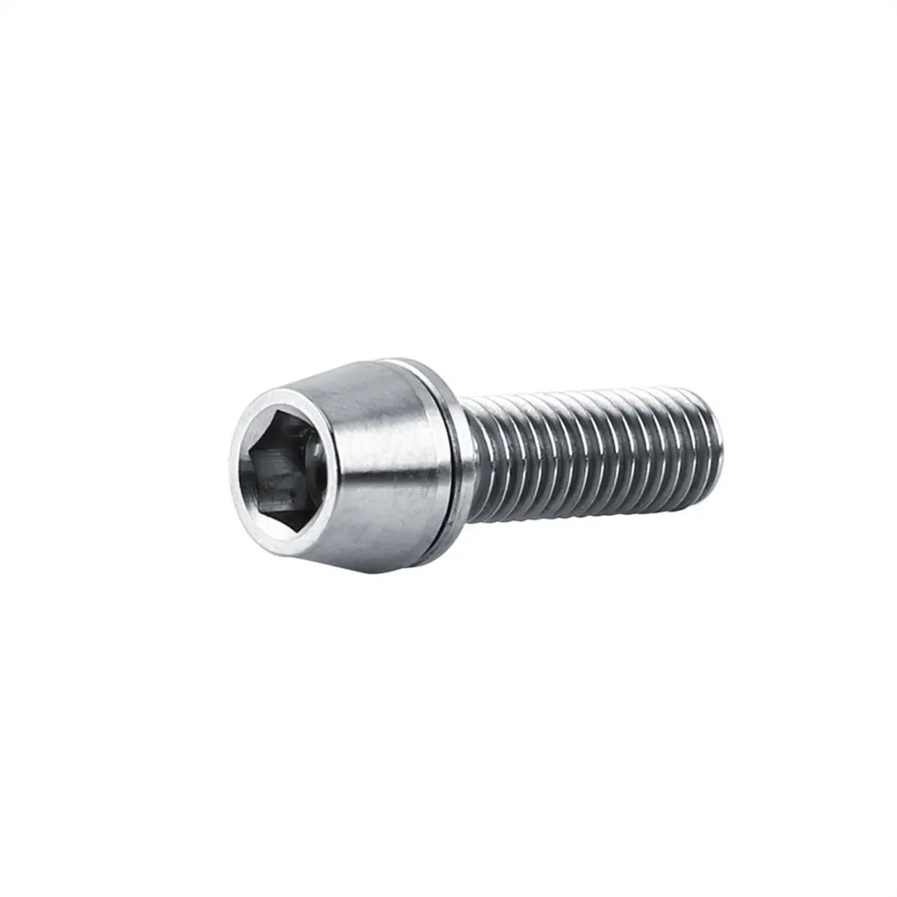 

1 шт. M6x16/20 мм винт с конической головкой, шестигранный конус с шайбой, винт с шестигранной головкой, легкий конический болт из титанового сплава