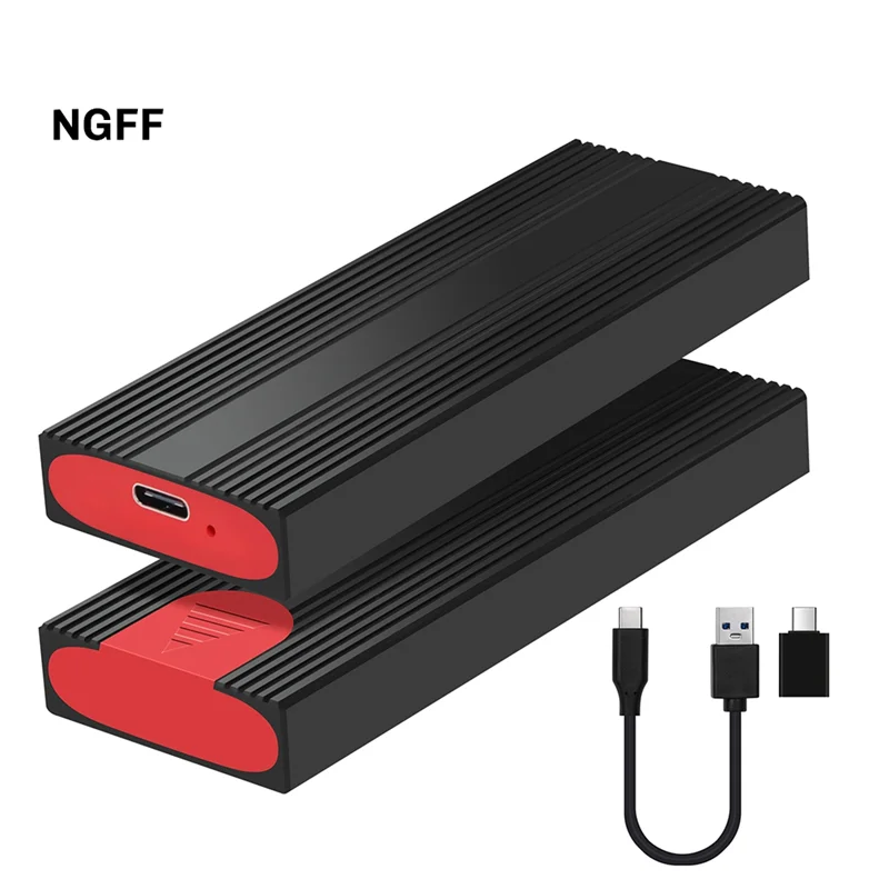 Dependable-M.2 SSD Enclosure 10Gbps, Pcie SSD Case For M.2, Tool-Free Adapter, Hard Disk Converter For PC & Laptop