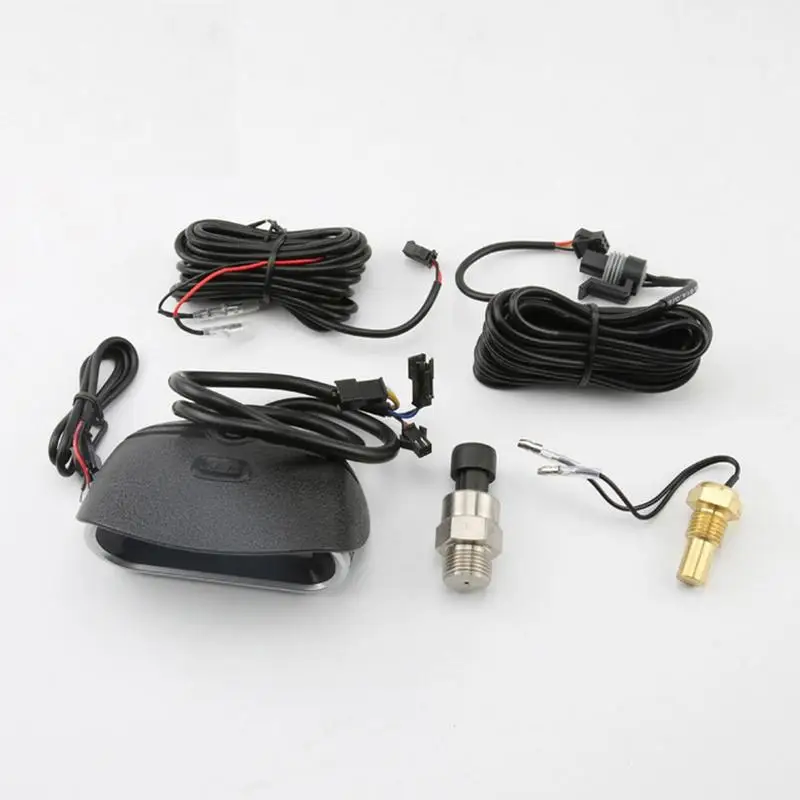 Water Temp Voltmeter Gauge 2 In 1 Car Meter Water Temperature Gauge Universal Sensor Adapter Car Racing Gauge For Car Truck Auto