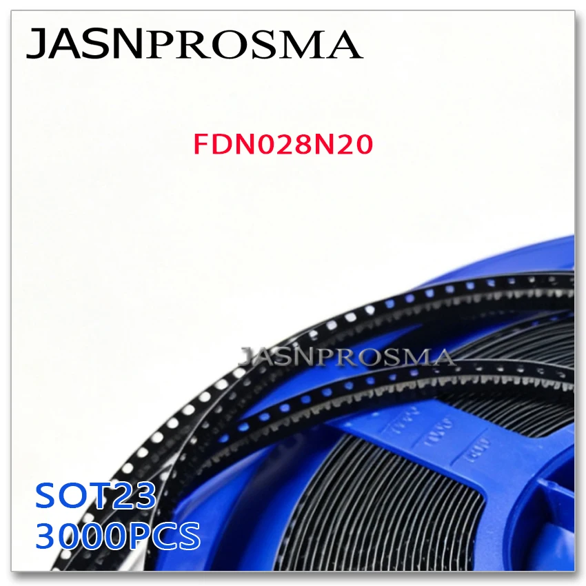 JASNPROSMA FDN028N20 SOT23 3000PCS N-Channel 20V High quality Made in China Mosfets FDN
