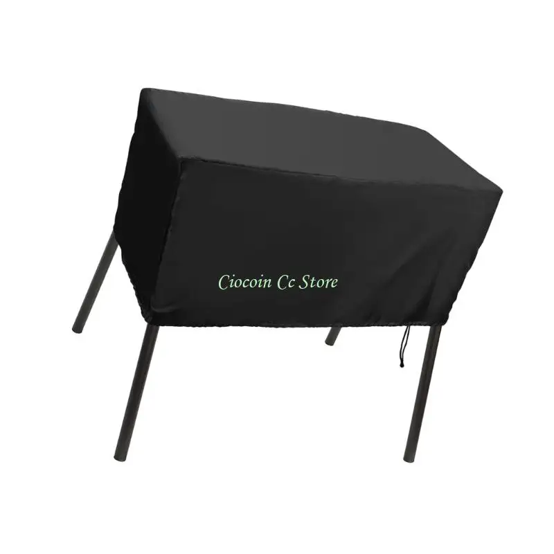 

X90F Premium Heavy Duty Gas Stove Cover Dustproof Waterproof Fabric Silver Inner Layer Adjustable Straps for Patio