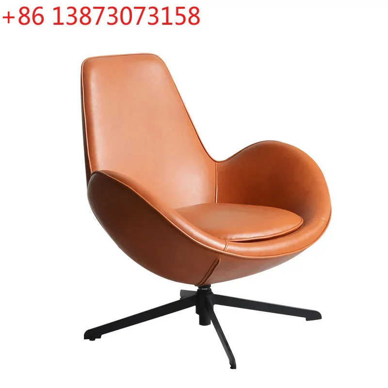 

sales designer lazy balcony single sofa living room eggshell chair rotating Internet celebrity styling cotton egg chair