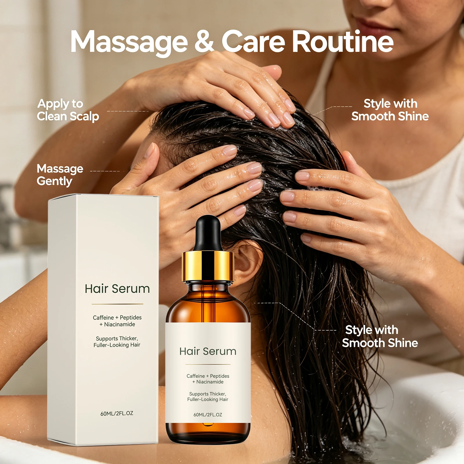 Hair Care Normal - Niacinamide Hair Serum Nourishing Scalp Repair