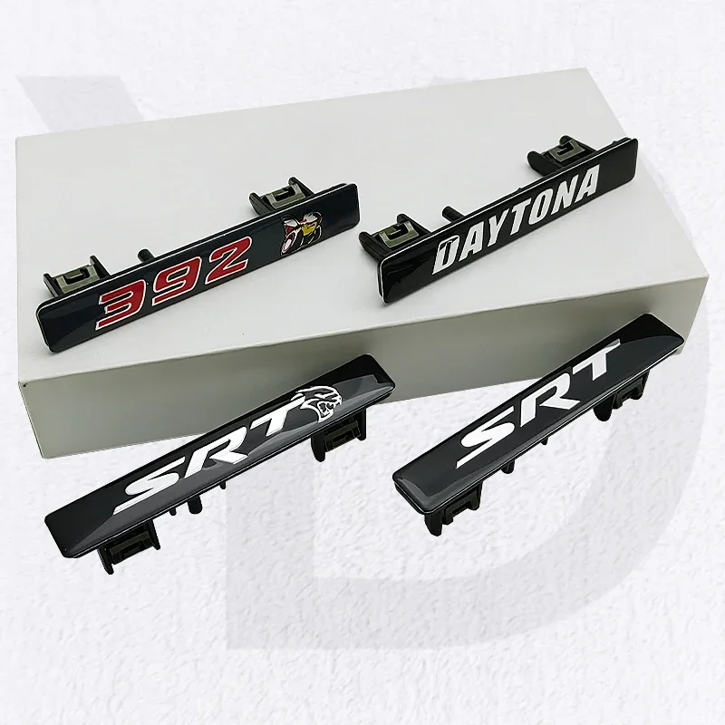 Emblema de Parrilla Delantera ABS para Coche, Insignia para Dodge SRT 392 Bee Hellcat DAYTONA Ram Magnum AVENGER CALIBER CHARGER DART, Accesorios
