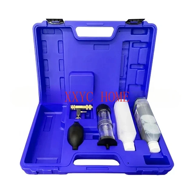 UpgradeEasy To Use Combustion Leak Tester Kit Co2 Fluid Head Gasket Test Car